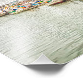 Belize City Harbour Foto Art Print (Ecke)