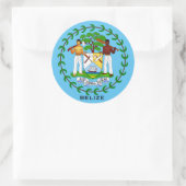 Belize Coat of Arms Aufkleber (Tasche)