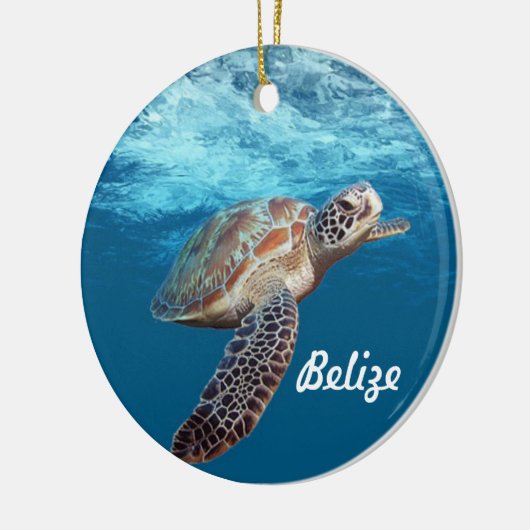 Belize Custom Christmas Ornament (Links)