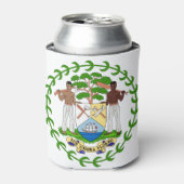 Belize-Emblem Dosenkühler (Kanne Vorderseite)