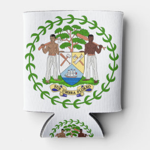 Belize-Emblem Dosenkühler