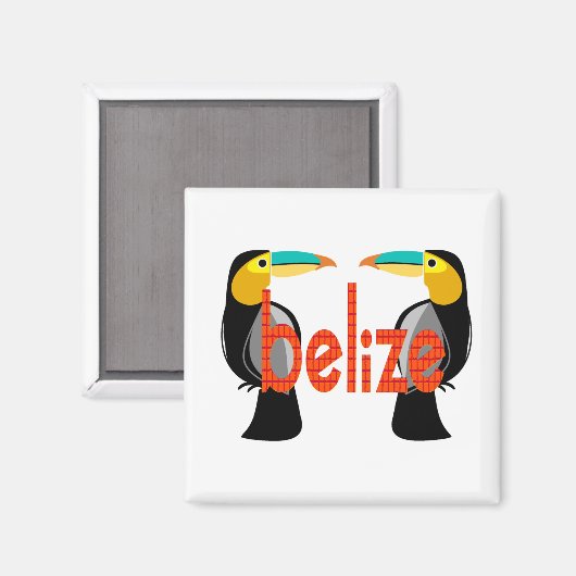 Belize es jetzt magnet (Vorderseite/Rückseite)