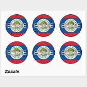 Belize Euro Sticker (Blatt)