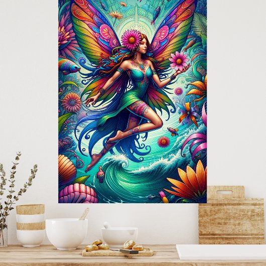 Belize Fairy Poster (Küche)