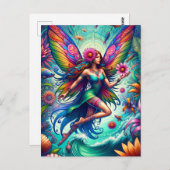 Belize Fairy Postkarte (Vorne/Hinten)
