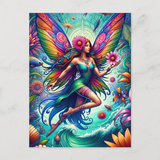 Belize Fairy Postkarte (Vorderseite)