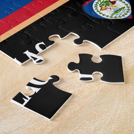 Belize Flag & Belize Country / Belize Puzzle (Seite)