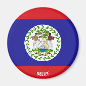 Belize Flag Charming Patriotic Magnet (Vorne)