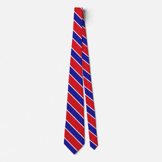 Belize Flag Elegant Patriotic Neck Tie Krawatte (Vorderseite)