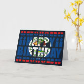 Belize Flag Geburtskarte Karte (Gelbe Blume)