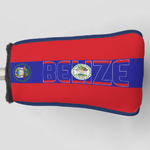 Belize Flag Gorgetic Patriotic Golf Headcover
