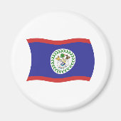 Belize Flag Magnet (Vorne)