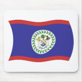 Belize Flag Mousepad (Vorne)