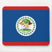 Belize Flag Mousepad (Vorne)