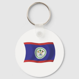 Belize Flag Schlüsselanhänger