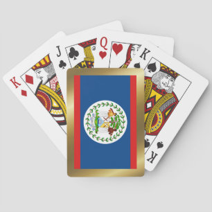 Belize Flag Spielkarten