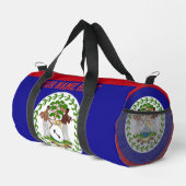 Belize-Flag-Stadion  Duffle Bag (Rechte Ecke)