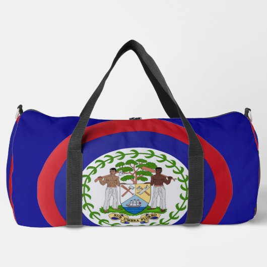 Belize-Flag-Stadion Duffle Bag (Vorderseite)