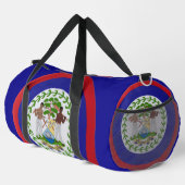 Belize-Flag-Stadion Duffle Bag (Rechte Ecke)