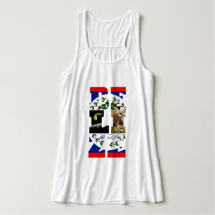 Belize Flag, Tapir & Toucan Bird T - Shirt