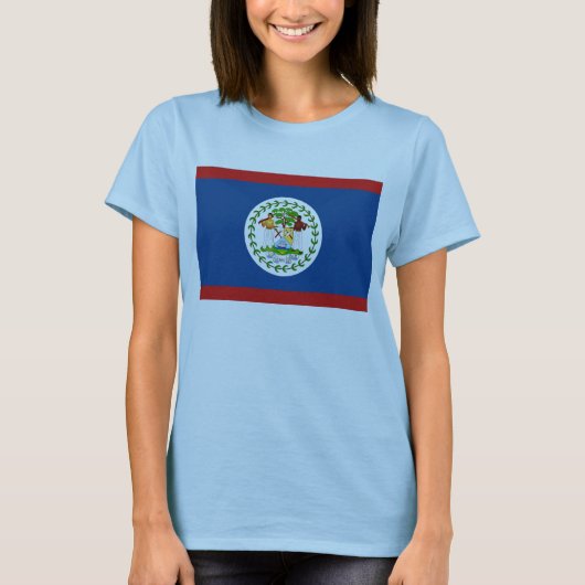 Belize Flag x Map T - Shirts (Vorderseite)