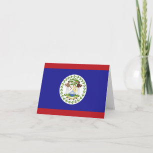 Belize-Flagge