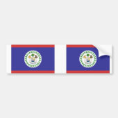 Belize-Flagge Autoaufkleber (Vorne)