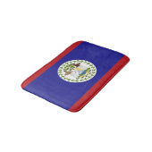 Belize-Flagge Badematte (Schrägansicht)