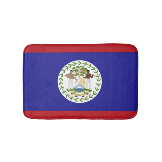 Belize-Flagge Badematte (Vorderseite)