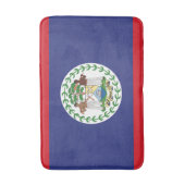 Belize-Flagge Badematte (Vorderseite Vertikal)
