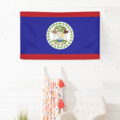 Belize-Flagge Banner (Insitu)