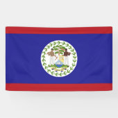 Belize-Flagge Banner (Horizontal)