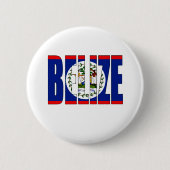 Belize-Flagge Button (Vorderseite)