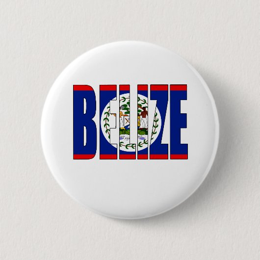 Belize-Flagge Button (Vorderseite)