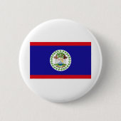 Belize-Flagge Button (Vorderseite)