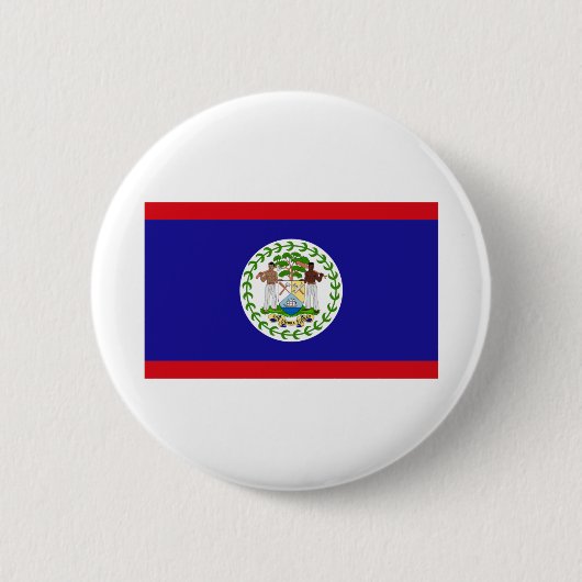 Belize-Flagge Button (Vorderseite)