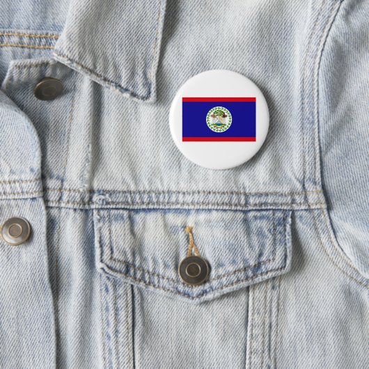 Belize-Flagge Button (Beispiel)
