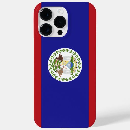 Belize-Flagge Case-Mate iPhone Hülle (Rückseite)