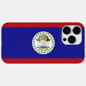 Belize-Flagge Case-Mate iPhone Hülle (Rückseite (Horizontal))