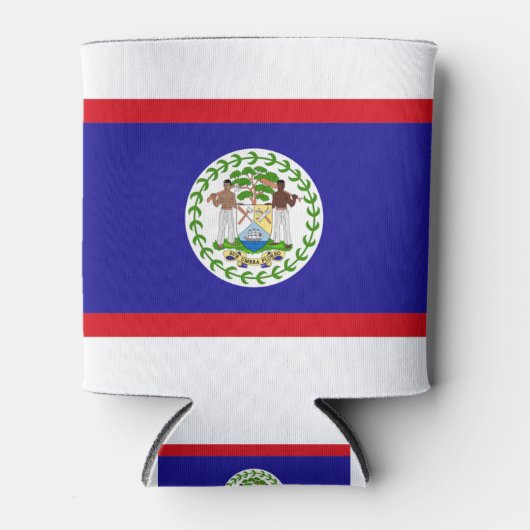 Belize-Flagge Dosenkühler (Vorderseite)