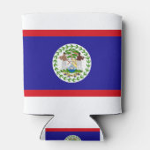 Belize-Flagge Dosenkühler (Rückseite)