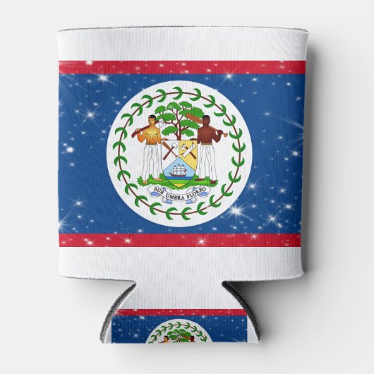 Belize-Flagge Dosenkühler (Vorderseite)