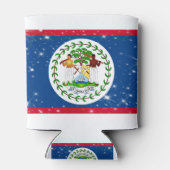 Belize-Flagge Dosenkühler (Rückseite)
