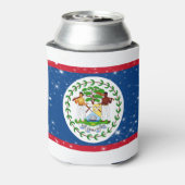 Belize-Flagge Dosenkühler (Kanne Rückseite)