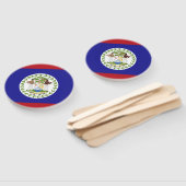 Belize-Flagge Fächer (Non-assembled)