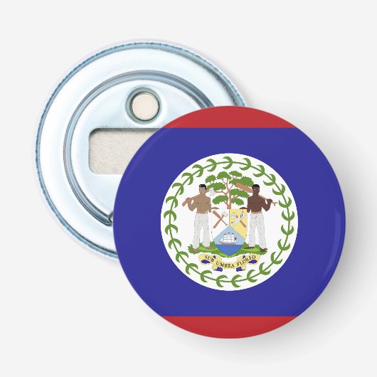 Belize-Flagge Flaschenöffner (Vorderseite)