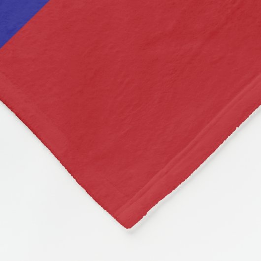 Belize-Flagge Fleecedecke (Ecke)