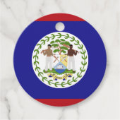 Belize-Flagge Geschenkanhänger (Vorderseite)