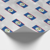 Belize-Flagge Geschenkpapier (Ecke)