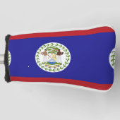 Belize-Flagge Golf Headcover (Vorderseite)